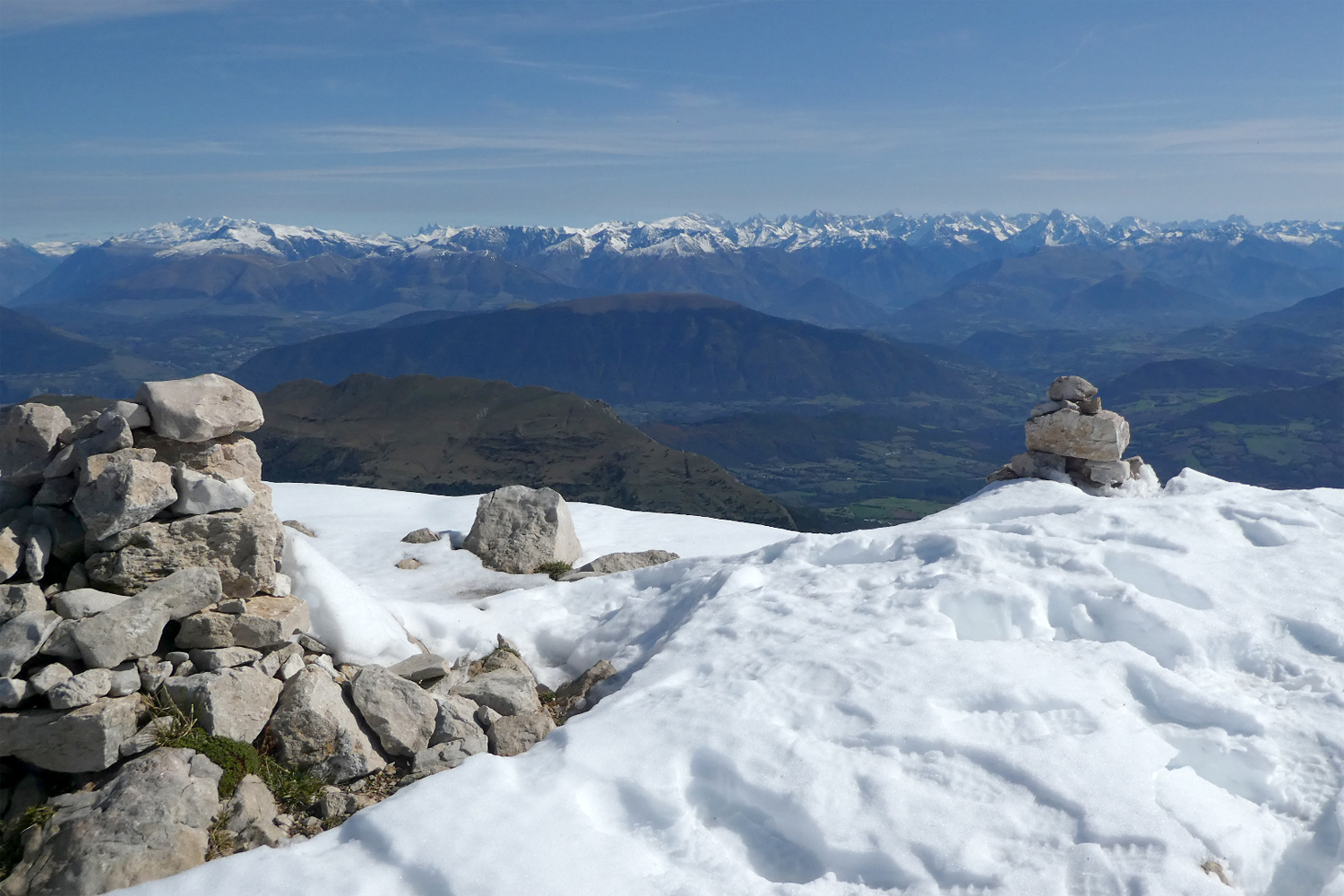 udsigt mod Alperne fra Vercors