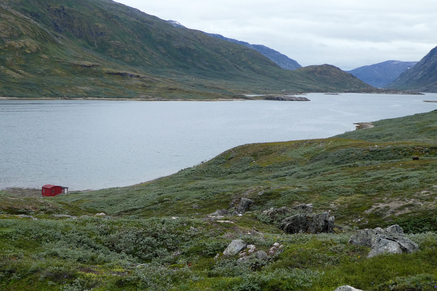 hytten i Ikkafjorden