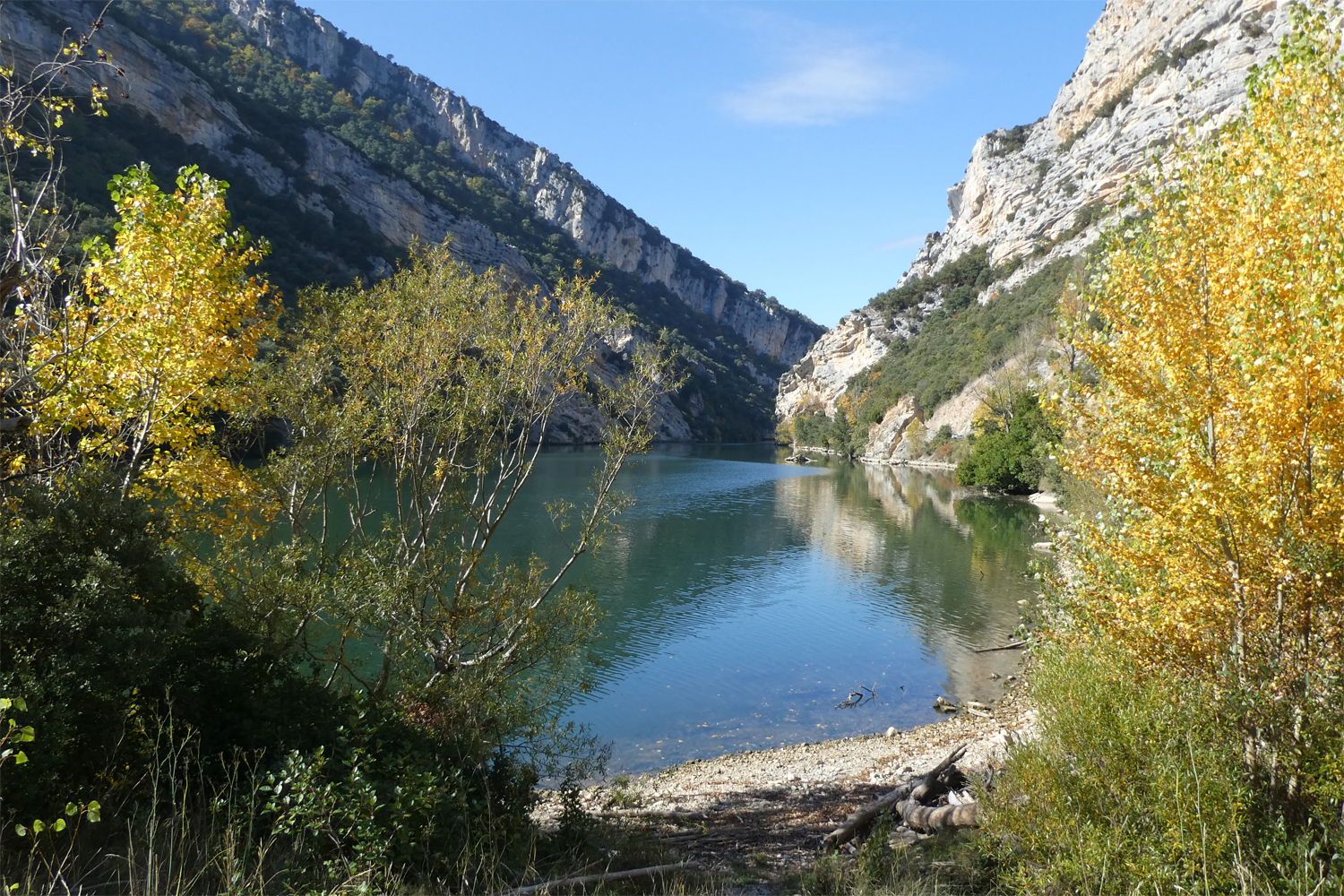 floden Ebro i Spanien