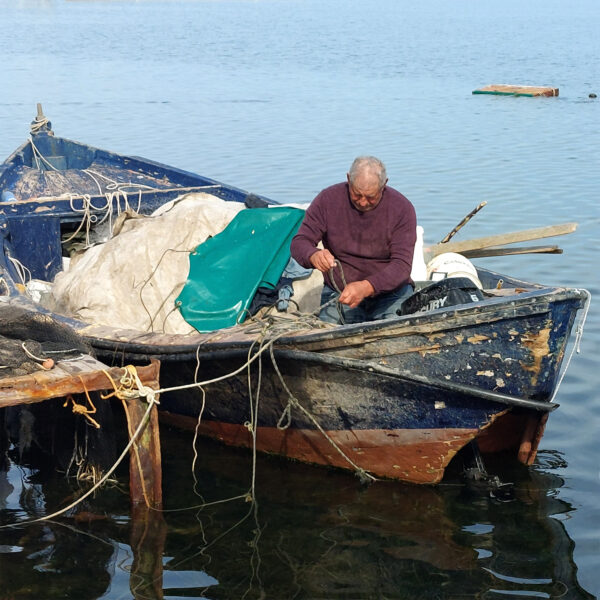 fisker på Sardinien