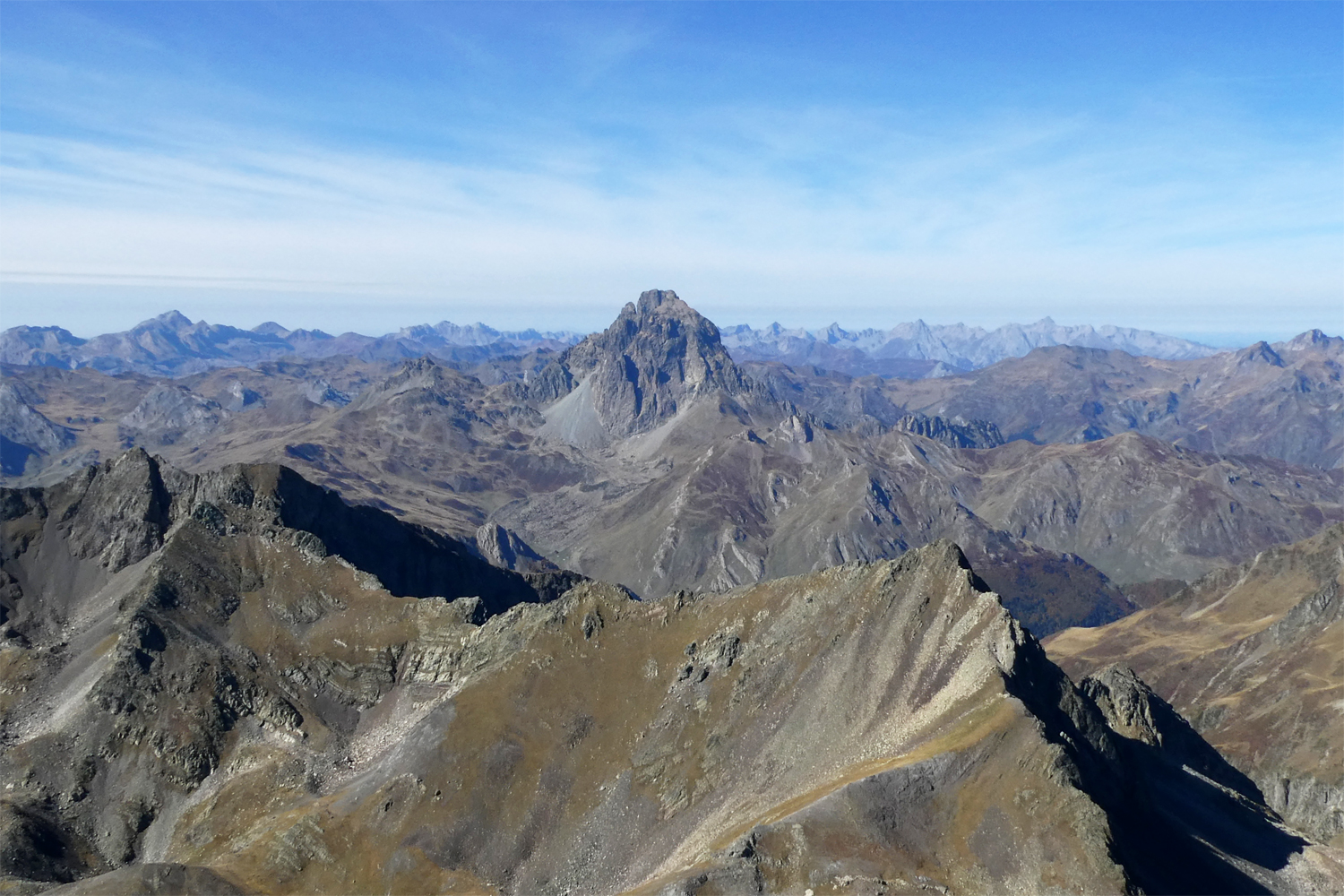 udsigt mod Pic du Midi