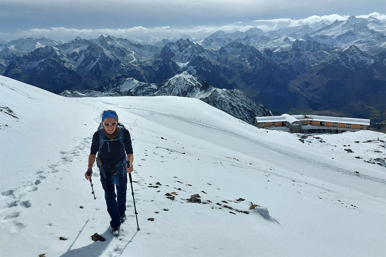 Vandring op til Pic du Midi de Bigorre