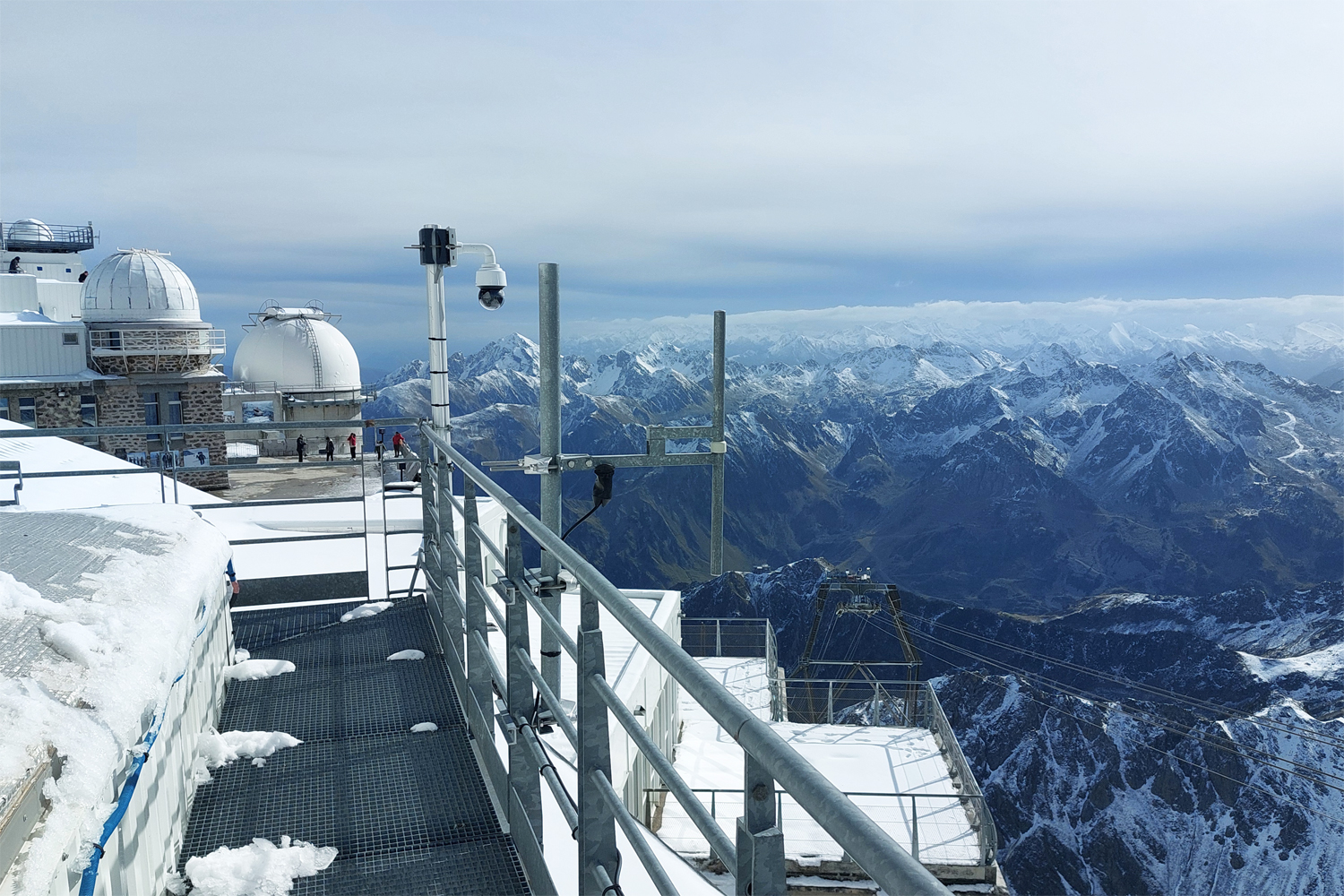 Toppen Pic du Midi de Bigorre, Pyrenæerne