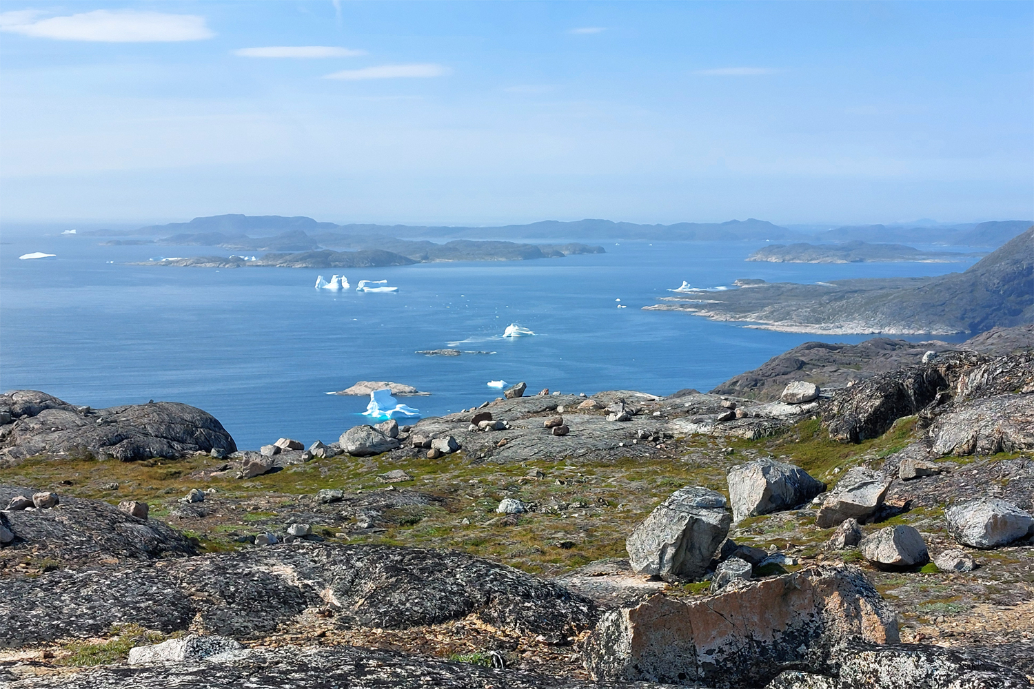 Udsigt fra Harefjeldet, Qaqortoq