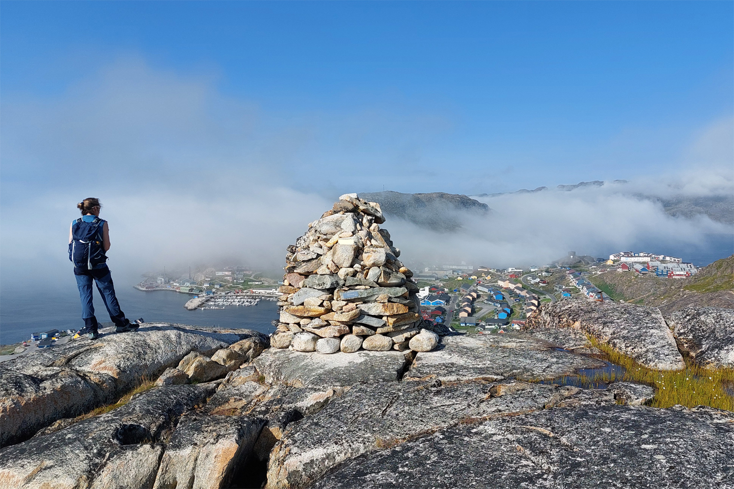 Udsigt over Qaqortoq