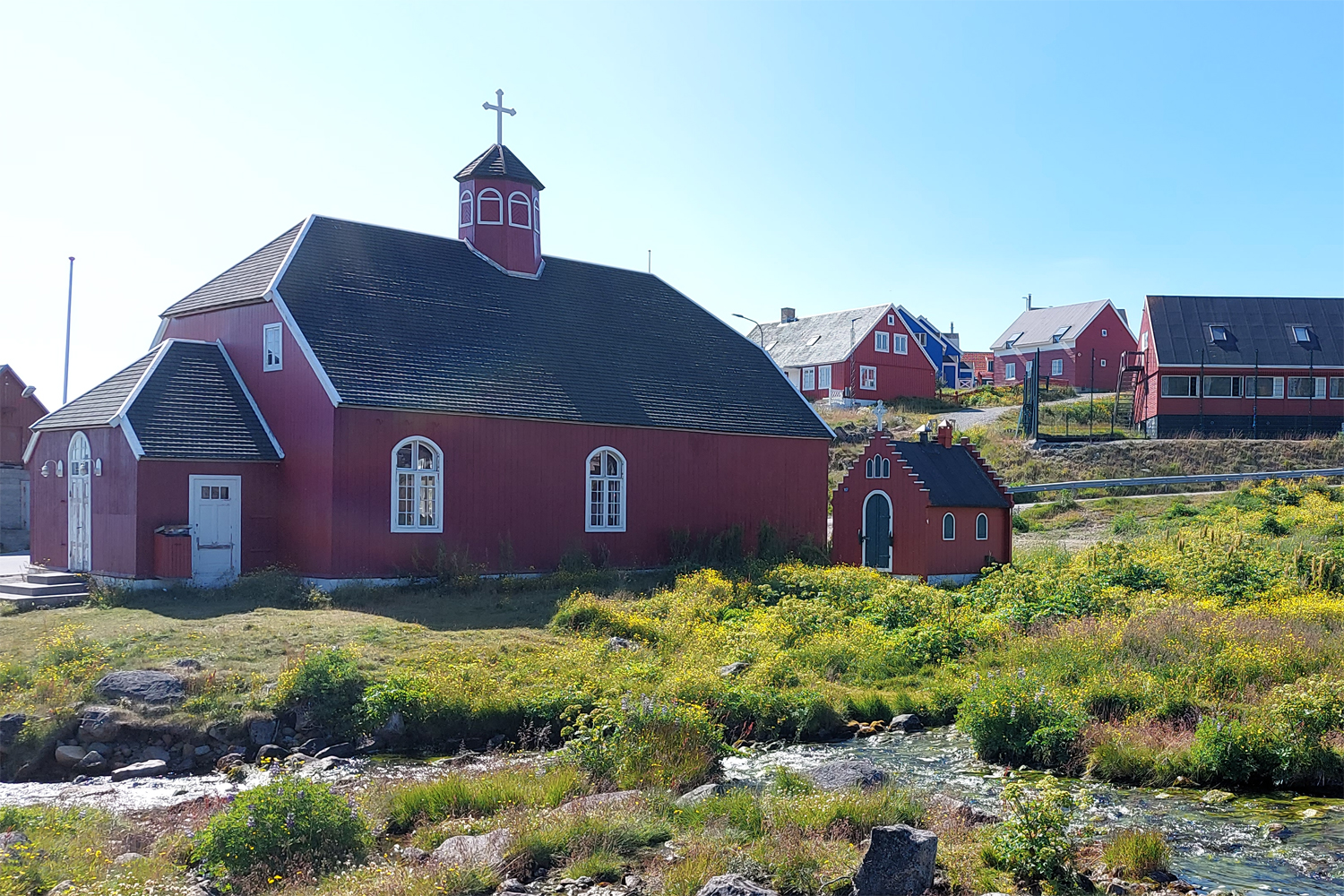 Den gamle kirke i Qaqortoq